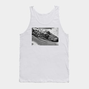 black and white alligator 2 Tank Top